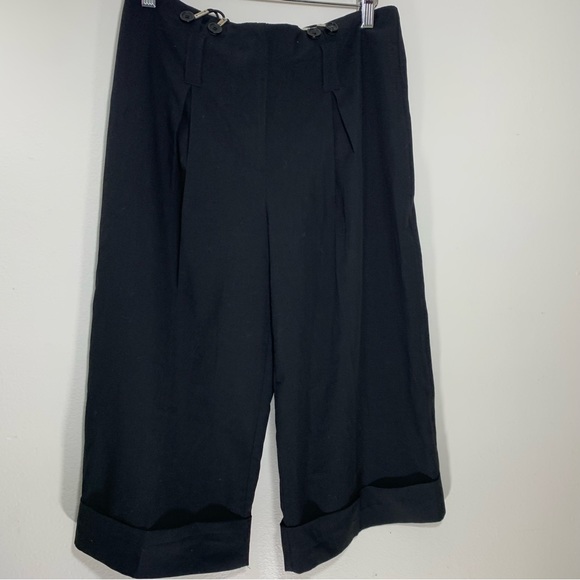 LES FOLIES D’HARRY pant Capris pleated with suspenders - Picture 13 of 13